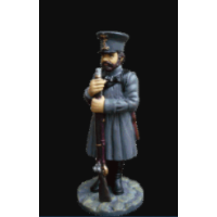 Наполеонівські війни №24 | Eaglemoss 1:32 | Ратник піших дружин Санкт-Петербурзького ополчення, 1812 р.