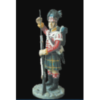 Наполеонівські війни №27 | Eaglemoss 1:32 | Рядовий Шотландського 92-го полку Гордона, 1815 р.