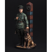 Молодший сержант Прикордонних військ НКВС з собакою, 1941 р. | Масштаб 1:32 | E. K. Castings