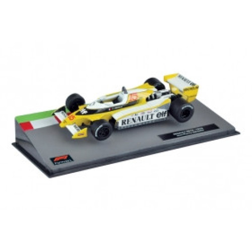 Formula 1 Auto Collection №41 - Renault RS10 - Жан-П'єр Жабуй (1979) | Колекційна модель 1:43 | Centauria