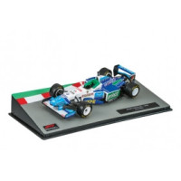 Formula 1 Auto Collection №47 - Benetton B196 - Жан Алези (1996) | Колекційна модель 1:43 | Centauria
