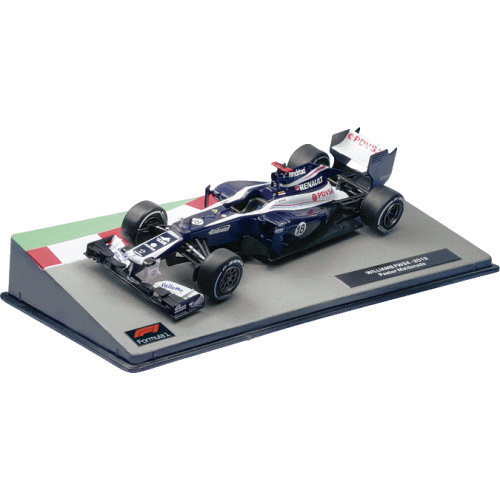 Formula 1 Auto Collection №55 - Williams FW34 - Пастор Мальдонадо 2012 | Коллекционная модель 1:43 | Centauria