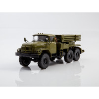 Легендарні Вантажівки №49 ЗІЛ-131 Установка БМ-21 "Град-1" | Колекційна модель в масштабі 1:43 | Modimio