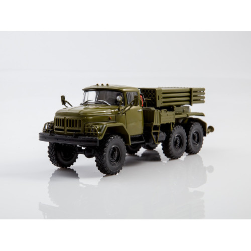 Легендарні Вантажівки №49 ЗІЛ-131 Установка БМ-21 "Град-1" | Колекційна модель в масштабі 1:43 | Modimio