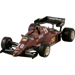 Formula 1 Auto Collection №78 - Ferrari 126C3 - Рене Арну (1983) | Колекційна модель 1:43 | Centauria