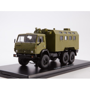 Модель КамАЗ - 4310 К4320Д камуфляж | SSM