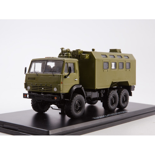 Модель КамАЗ - 4310 К4320Д камуфляж | SSM