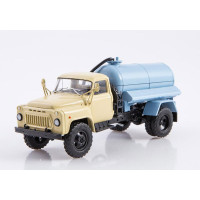 Легендарні вантажівки №89 АНМ-53 (ГАЗ-53А) Асенізаційна машина | Колекційна модель 1:43 | Modimio