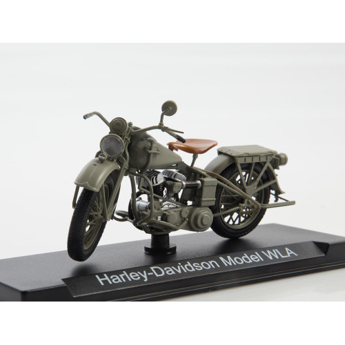 Наші мотоцикли №25 Harley-Davidson WLA | Колекційна модель в масштабі 1:24 | Modimio