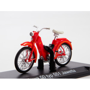 Наші мотоцикли №28 Jawa 50 Typ 551 Jawetta | Колекційна модель в масштабі 1:24 | Modimio