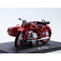 Наші мотоцикли №31 Дніпро К-750 | Колекційна модель в масштабі 1:24 | Modimio