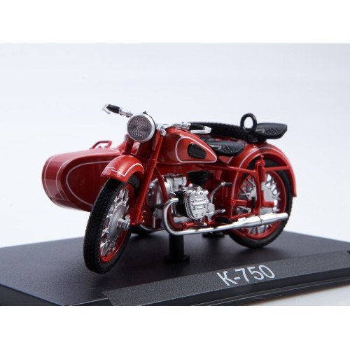 Наші мотоцикли №31 Дніпро К-750 | Колекційна модель в масштабі 1:24 | Modimio