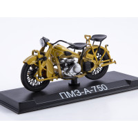 Наші мотоцикли №34 ПМЗ-А-750 | Колекційна модель в масштабі 1:24 | Modimio