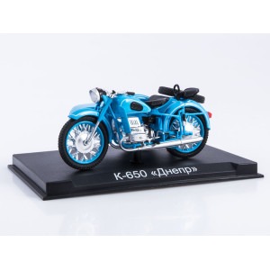Наші мотоцикли №41 Дніпро К-650 | Колекційна модель в масштабі 1:24 | Modimio