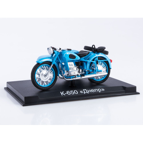 Наші мотоцикли №41 Дніпро К-650 | Колекційна модель в масштабі 1:24 | Modimio