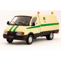 Автомобіль на Службі №14 ГАЗ-3302 «Ратник» Інкасаторський автомобіль | Deagostini