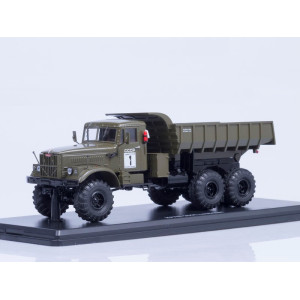 Модель Вантажівки КрАЗ-255Б 6х6 Самоскид, хакі | SSM