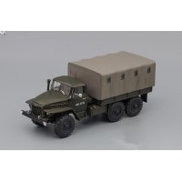 Культові вантажівки №30 Урал 375Д бортовий з тентом | DeAgostini