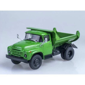 Модель Вантажівка ЗіЛ-ММЗ-555 самоскид - зелений | Масштаб 1:43 | Автоісторія
