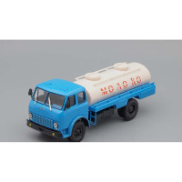 Модель Вантажівка Молоковоз АЦПТ-6,2 (МАЗ-500) блакитний/білий | Наш Автопром