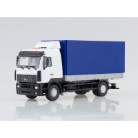 Модель Вантажівка МАЗ-5340 бортова з тентом | Автоісторія