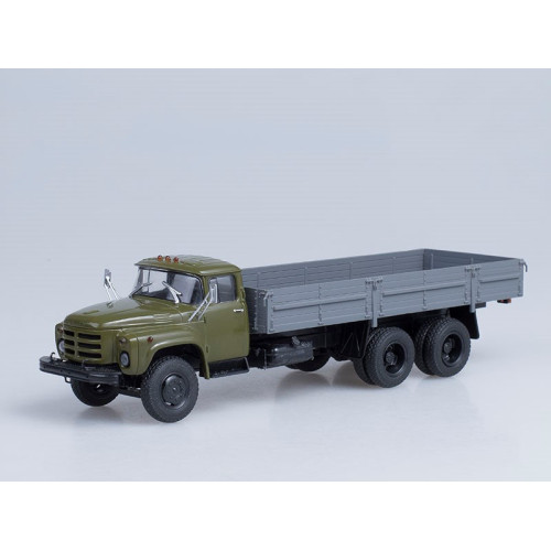 Модель Вантажівка ЗІЛ-133ГЯ бортовий (хакі/сірий) | Автоісторія