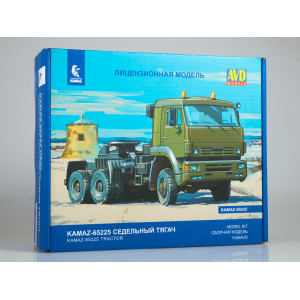 Сідельний тягач КАМАЗ-65225 | Модель збірна 1:43 | AVD Models