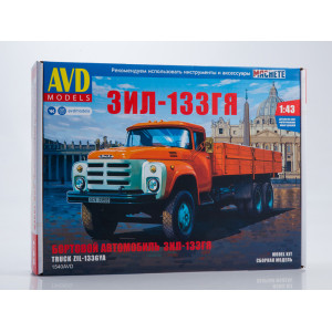 Вантажівка ЗІЛ-133ГЯ бортова | Модель збірна 1:43 | AVD Models