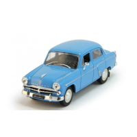 Автолегенди №1 Москвич-407 1958-1963 років. яскраво-синій | Колекційна модель 1:43 | DeAgostini