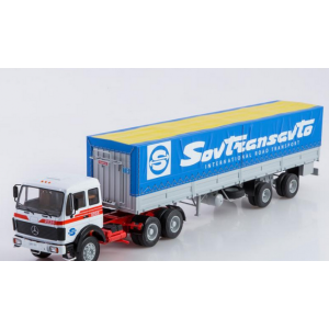 Модель Mercedes-Benz NG2232 з напівпричепом Fruehauf Savoyarde (1980) | SSM