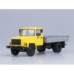 Модель Вантажівка ГАЗ-33073 (двиг. ЗМЗ-513) Вантажне таксі (жовтий) | Автоісторія