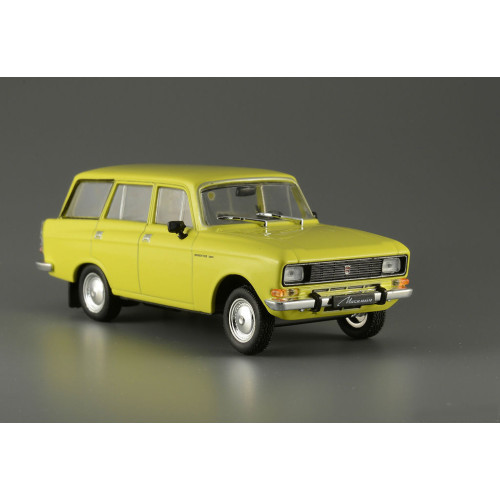 Автолегенди №133 Москвич-2137 лимонний | Колекційна модель 1:43 | DeAgostini