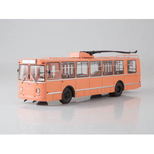 Модель Тролейбус ЗІУ-9 (рожевий) | Радянський Автобус (СОВА)