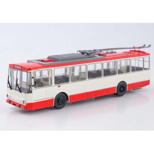 Модель Тролейбус Skoda-14TR (червоно-білий) | Автоісторія