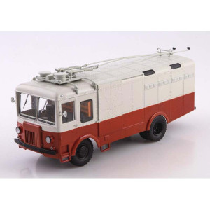 Модель Вантажний тролейбус ТГ-3 (біло-червоний) | Автоісторія