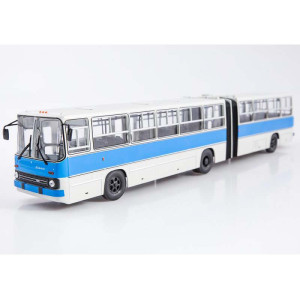 Модель автобус Ікарус-280.64 планетарні двері (білий/синій) | Автоісторія
