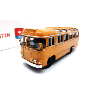Модель Автобус ПАЗ-672М | Радянський Автобус (СОВА) Помаранчевий