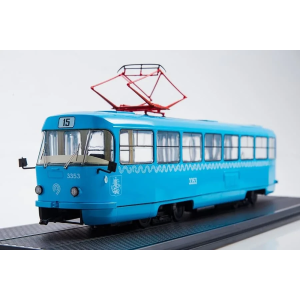 Модель Трамвай Tatra-T3SU Мосміськтранс (синій) | SSM
