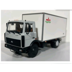 Модель вантажівки КИ-5436 Купава на шасі МАЗ-5337 ізотермічний фургон  | АвтоІсторія