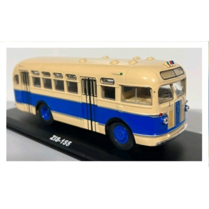 Модель Автобус ЗІС-155 жовтий із синім | ClassicBus