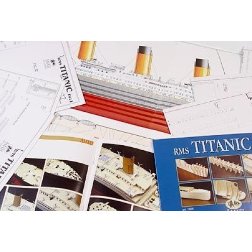 RMS TITANIC комплект для збирання моделі 1:250 | Amati