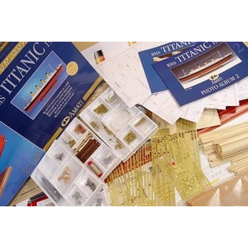 RMS TITANIC комплект для збирання моделі 1:250 | Amati