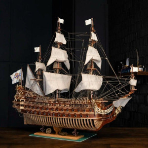 LE SOLEIL ROYAL готова зібрана модель 1:70 | OcCre