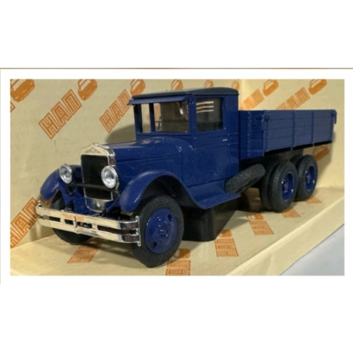 Модель Вантажівка ЗІС-6 бортовий (синій) | Наш Автопром Синій