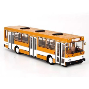 Модель автобуса Ліаз-5256 | DEMPRICE Жовтий з білим