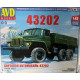 Вантажівка Урал 43202 бортова | Модель збірна 1:43 | AVD Models