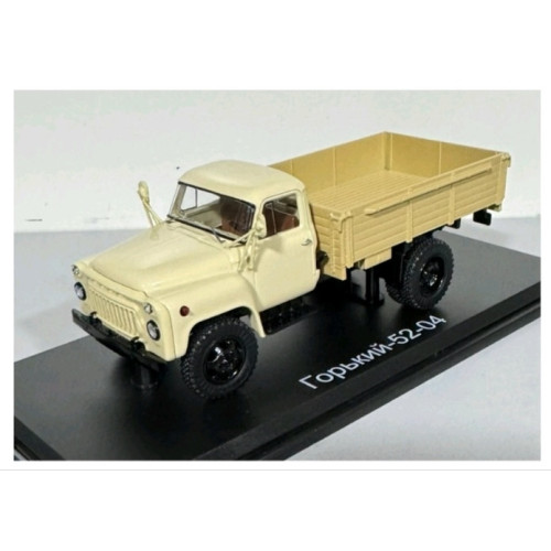 Модель Вантажівки ГАЗ-52-04 бортовий (пісочний) | SSM
