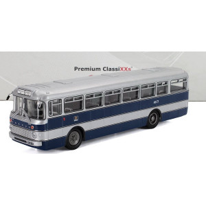 Модель автобуса Ікарус 556 BKV Будапешт 1965 (синьо-сріблястий) | Premium ClassiXXs