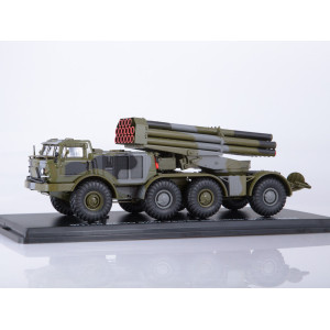 Модель 9П140 РСЗВ 9К57 Ураган на шасі ЗІЛ-135ЛМ | SSM Камуфляж