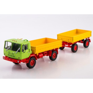 Модель вантажівки КАЗ-4540 з причепом ГКВ-8535 самоскид (4х4) | Автоісторія